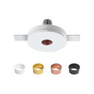 LINEA LIGHT Gipsana ugradbena svjetiljka ip40/540lm/3000k bijela ral 9003 embossed ll8815