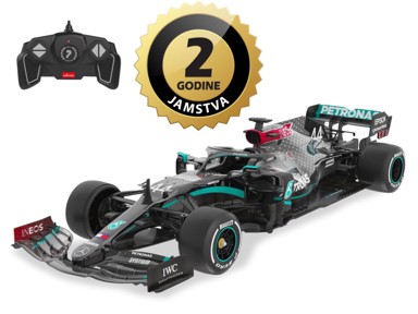 JAMARA Auto na daljinsko upravljanje Mercedes-AMG F1 W11 EQ Performan, crni, 1:18