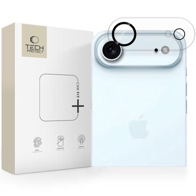 TECH-PROTECT Cam Fit+ Zaštitno staklo za stražnju kameru za iPhone 17 Air, prozirna