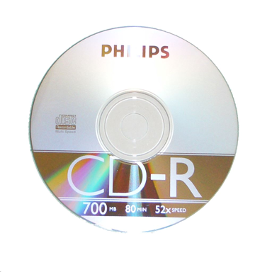 PHILIPS Prazni CD CR7D5NS10/00 CD-R, 700 MB, 10 kom