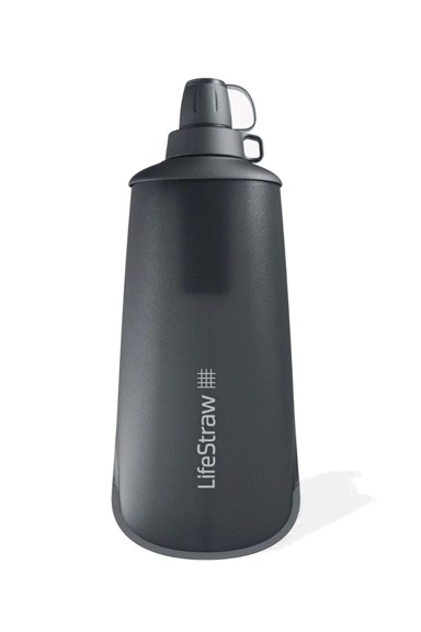LIFESTRAW Boca s filtrom Peak Squeeze, 1 l, tamnosiva