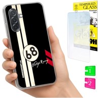 NEO Maskica s motivom leptira i zaštitnim staklom 9H za realme C71