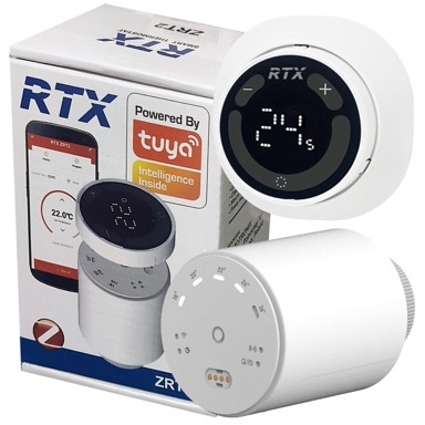 RTX Termostatska glava za radijatorsko i podno grijanje + tuya daljinski ZigBee senzor