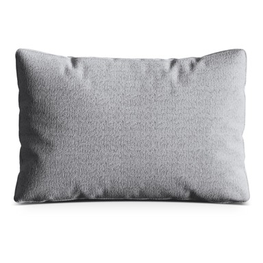 COSMOPOLITAN DESIGN VIENNA Svijetlo sivi ukrasni jastuk za sjedeću garnituru od bouclé tkanine Kemi 