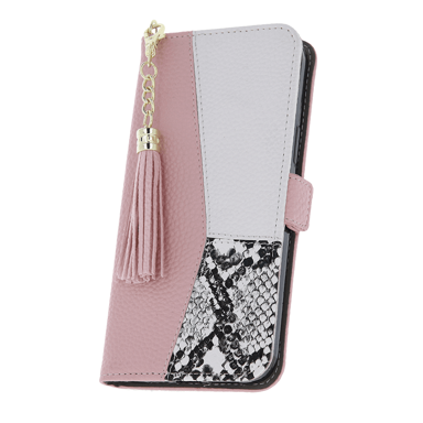 ONASI Preklopna torbica, Samsung Galaxy S23 5G, Beauty, roza, crna