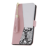 ONASI Preklopna torbica, Samsung Galaxy S23 5G, Beauty, roza, crna