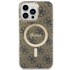 Guess IML 4G MagSafe maskica za iPhone 15 Pro Max, smeđa