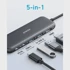 ANKER USB-C hub 332, 5-u-1