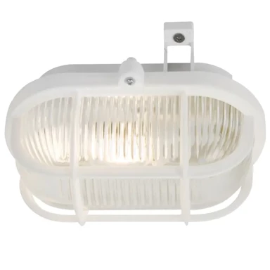 Zidna svjetiljka Skotlampe, E27, IP44, bijela