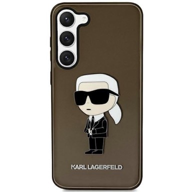 KARL LAGERFELD Zaštitna maska Ikonik, za Samsung Galaxy S23, crna