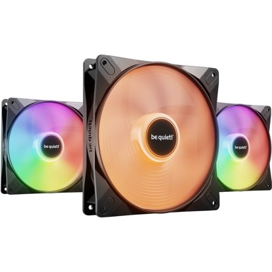 BE QUIET! Ventilatori Light Wings LX PWM High-speed Triple-Pack, 140mm