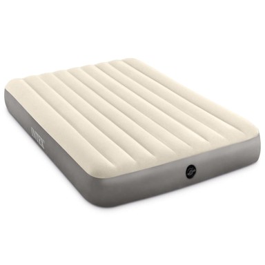 INTEX Krevet na napuhavanje Queen Dura-Beam, svijetlo bež, 25x152x203 cm, 272 kg