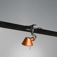 Svjetiljka Tolomeo Micro Pinza, s kvačicom, narančasta