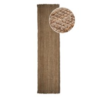 FLAIR RUGS Smeđa otirač od jute Jute, 60 x 230 cm