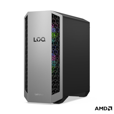 LENOVO Stolno računalo LOQ Tower 26ADR10 / AMD Ryzen 7 8745HX, 32 GB, 1 TB SSD, GeForce RTX 5050, FreeDOS
