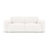 MICADONI HOME Bijela sofa od bouclé tkanine 170 cm Molino, 170x95x72 cm