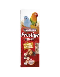 VERSELE LAGA PRESTIGE Poslastice Stick za male papige, orašasti plodovi i grožđice, 2 komada