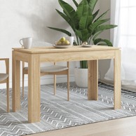 Blagovaonski stol boja hrasta sonome 120 x 60 x 76 cm iverica