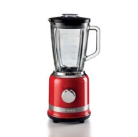 ARIETE Stakleni stolni blender 585, crveni