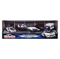 MAJORETTE Set 4 policijska vozila