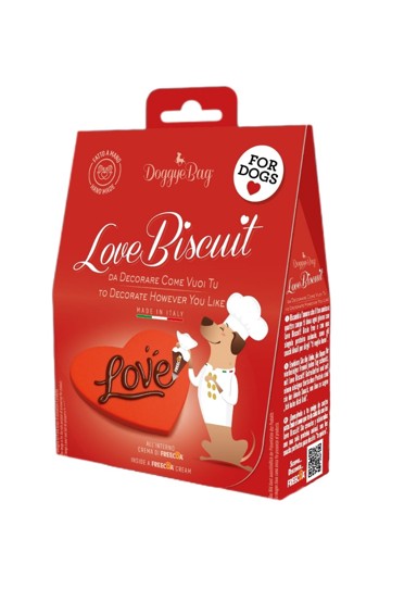 DOGGYEBAG Poslastica za pse Love Biscuit, 85 g