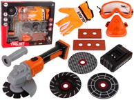 Dječji igrači set alata s kutnom brusilicom