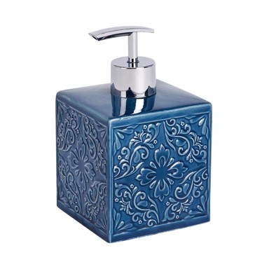 WENKO Tamnoplavi keramički dozator sapuna Cordoba