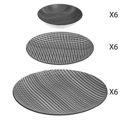 Set tanjura Bohemia 18/1