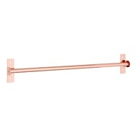 PREMIER HOUSEWARES Željezna zidna šipka u rose gold boji Sorell
