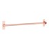 PREMIER HOUSEWARES Željezna zidna šipka u rose gold boji Sorell