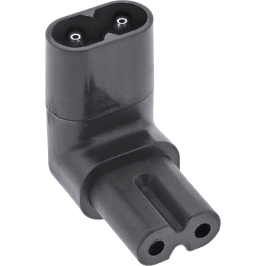 INLINE Adapter utikača 16723H, C8 na C7, crni