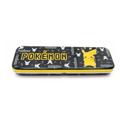 POKEMON Pernica metalna 2 zipa 20 cm, crna