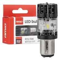 AMIO LED žarulja LumiTec BAY15D P21/5W 12V Full CANBUS AMIO-04689, 1 kom, bijela