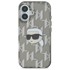 KARL LAGERFELD Tvrda futrola Karl Head galvanizirana futrola za Apple iPhone 16