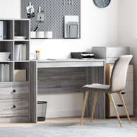 Radni stol MDF 100x50x76 cm, sivi