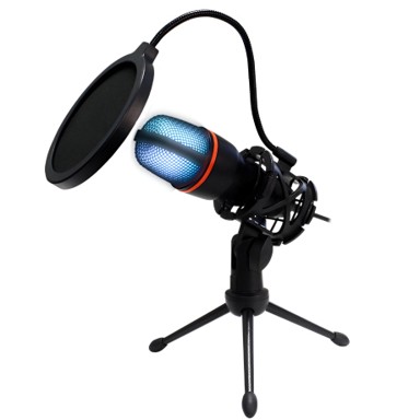EVEON Mikrofon BM-3000, USB, studijski, crni