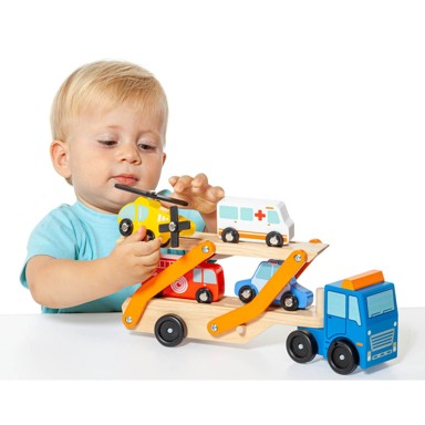 MOLTO Drveni kamion Emergency