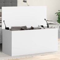 Kutija za pohranu bijela 100x42x46 cm od konstruiranog drva
