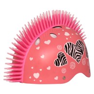STREET JAM Kaciga Zebra Heart, roza, 52-54 cm