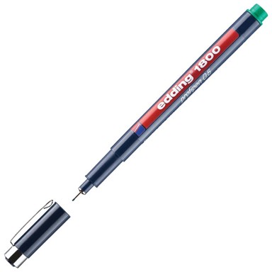 EDDING Flomaster 1800 za tehničko crtanje profipen 0,5mm, zelena