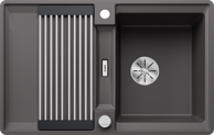 BLANCO Sudoper Adira 45 S-F InFino Silgranit sklopiva rešetka, s dalj.upr. - kameno siva