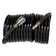 PRAKTIK TOOLS Crijevo za kompresor PU spiralno 5 m, plavi