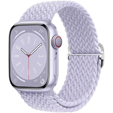 B-STRAP Elastic Nylon remen za Apple Watch 38/40/41mm, misty purple