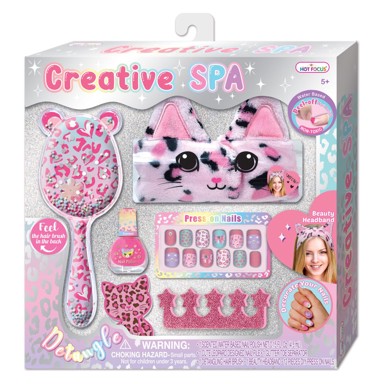 HOT FOCUS Spa set s dodacima Leopard