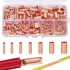 ROSFIX Set Electroset PRO 608, kliješta za prešanje, 250 klamerica GT, 328 termoskupljajućih cijevi, 0,5–6 mm²