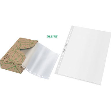 LEITZ Zaštitna navlaka 40220003, A4 210 x 297 mm, polipropilen, prozirna, 40 kom