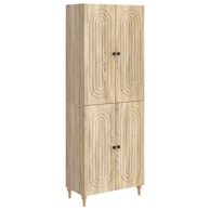 Set ormara 2 komada, 66 x 34,5 x 90 cm, Konstruirano drvo 66 x 34
