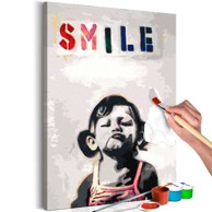 Slika za samostalno slikanje Little Girl 40x60