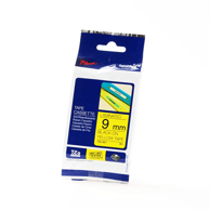 BROTHER Traka TZE-621, crna na žutoj, originalna