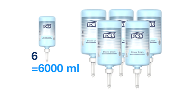 TORK Tekući sapun za kosu i tijelo 6 x 1 L